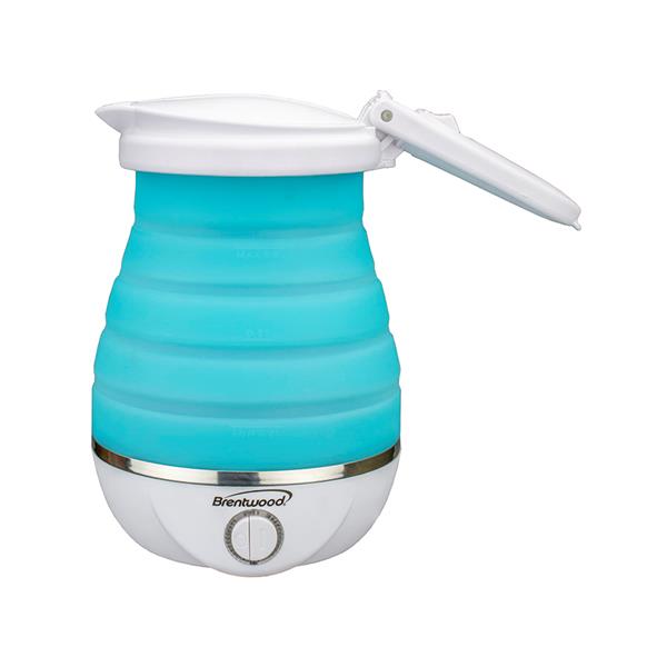 Brentwood Collapsible Travel Kettle - Blue - 0.8L