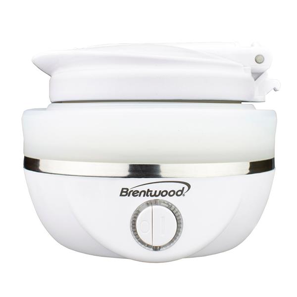 Brentwood Collapsible Travel Kettle - White - 0.8L