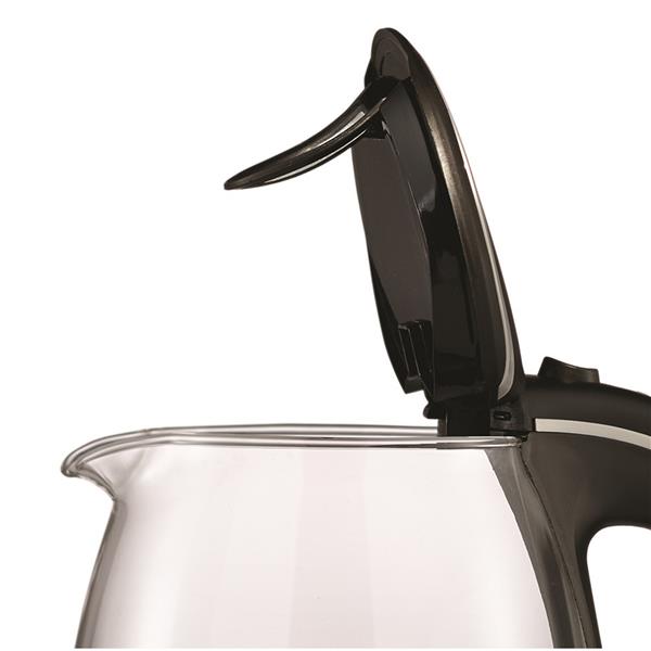 Brentwood 1.7L Cordless Glass Electric Kettle - Black