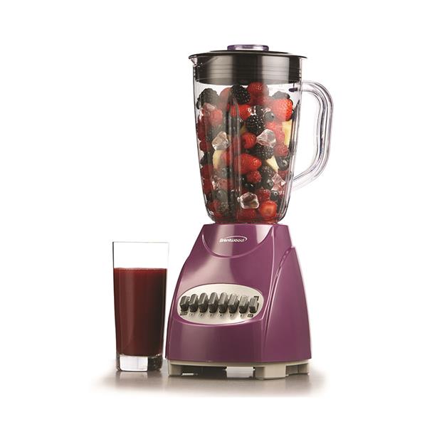 Brentwood Blender - 12 Speed -350 W - 50 ounce - Purple