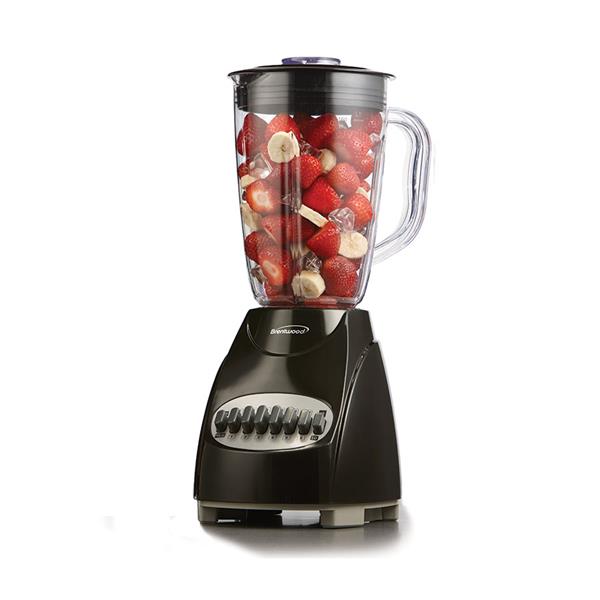 Brentwood Blender - 12 Speed - 350 W - 50 ounce - Black