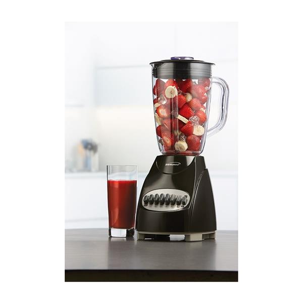 Brentwood Blender - 12 Speed - 350 W - 50 ounce - Black