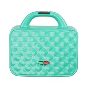 Brentwood Couture Purse Design Dual Waffle Maker, Blue
