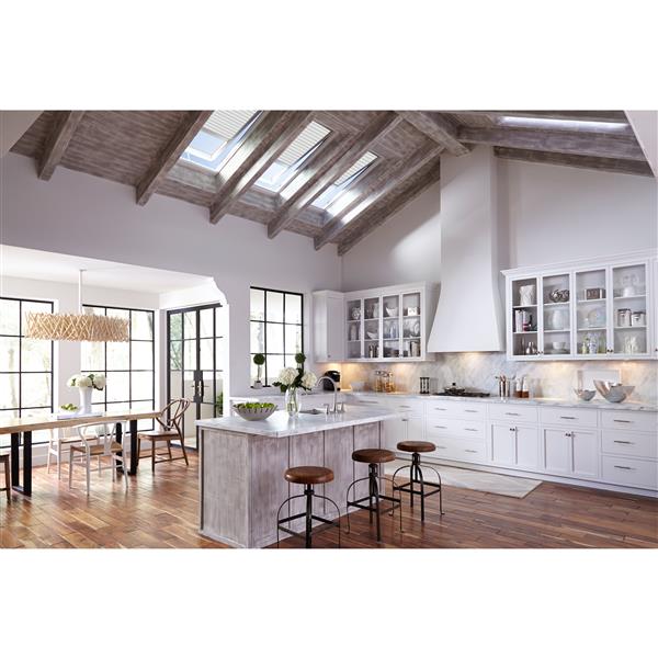 Velux Solar Venting Deck Mount Skylight - 44.75-in x 46.25-in