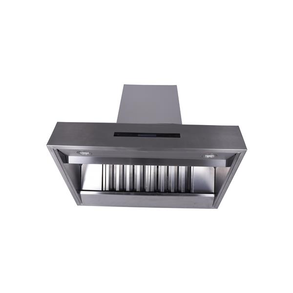 Maxair 36-in 650 CFM Wall-Mounted Range Hood (Stainless Steel)