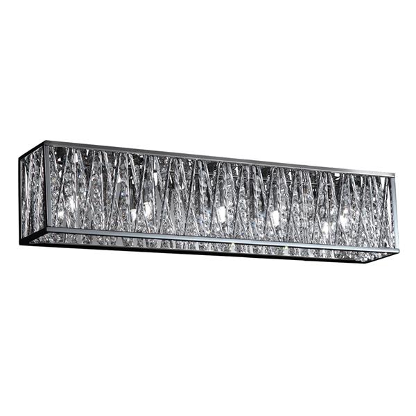 Z-lite Z-Lite Terra Bathroom LED Vanity Light - 5-Light - Chrome 872CH-5V-LED Z-lite Z-Lite Terra Bathroom LED Vanity Light - 5-Light - Chrome 872CH-5V-LED