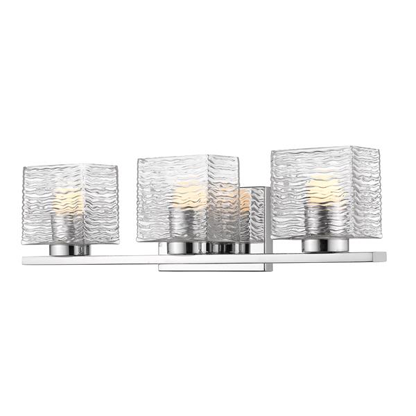 Z-lite Z-Lite Barrett Bathroom LED Vanity Light - 3-Light - Chrome 336-3V-CH-LED Z-lite Z-Lite Barrett Bathroom LED Vanity Light - 3-Light - Chrome 336-3V-CH-LED