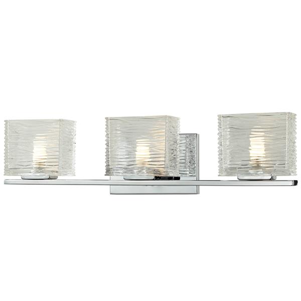Z-lite Z-Lite Jaol Bathroom Vanity Light - 3-Light - Chrome 3025-3V Z-lite Z-Lite Jaol Bathroom Vanity Light - 3-Light - Chrome 3025-3V