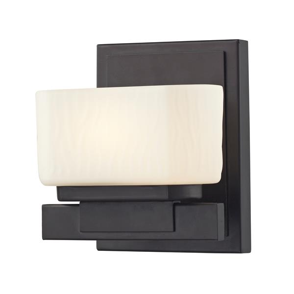 Z-lite Z-Lite Gaia Bathroom Vanity Light - 1-Light - Bronze 3021-1V Z-lite Z-Lite Gaia Bathroom Vanity Light - 1-Light - Bronze 3021-1V