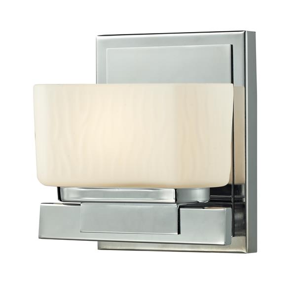 Z-lite Z-Lite Gaia Bathroom Vanity Light - 1-Light - Chrome 3020-1V Z-lite Z-Lite Gaia Bathroom Vanity Light - 1-Light - Chrome 3020-1V