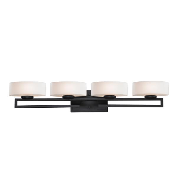 Z-lite Z-Lite Cetynia Bathroom Vanity Light - 4-Light - Bronze 3012-4V Z-lite Z-Lite Cetynia Bathroom Vanity Light - 4-Light - Bronze 3012-4V