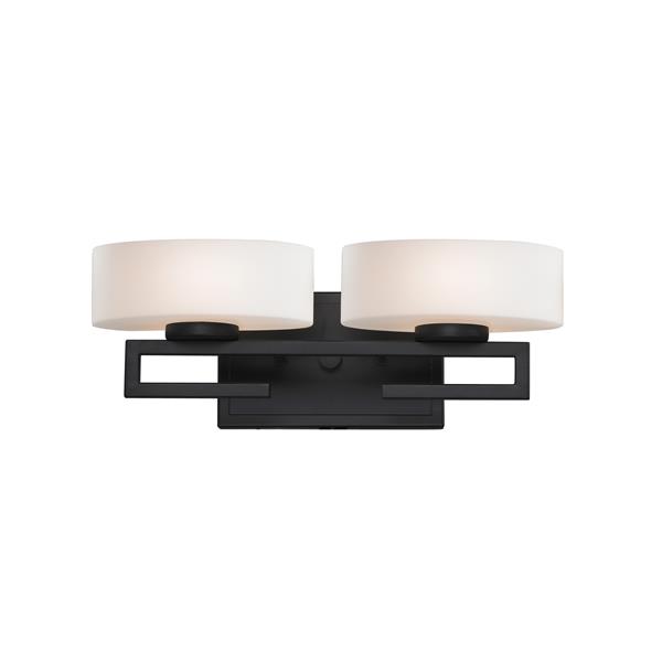 Z-lite Z-Lite Cetynia Bathroom LED Vanity Light - 2-Light - Bronze 3012-2V-LED Z-lite Z-Lite Cetynia Bathroom LED Vanity Light - 2-Light - Bronze 3012-2V-LED