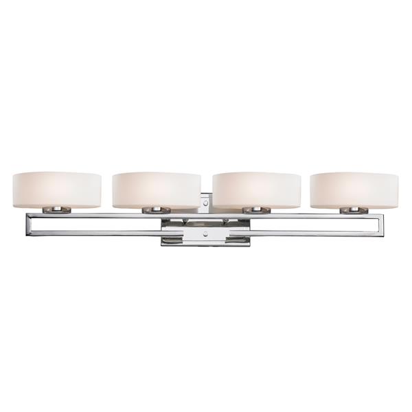 Z-lite Z-Lite Cetynia Bathroom LED Vanity Light - 4-Light - Chrome 3011-4V-LED Z-lite Z-Lite Cetynia Bathroom LED Vanity Light - 4-Light - Chrome 3011-4V-LED