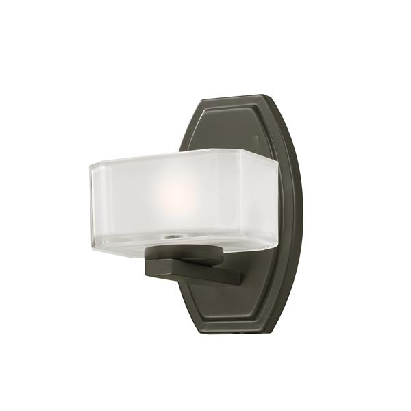 Z-lite Z-Lite Cabro Bathroom Vanity Light - 1-Light - Bronze 3009-1V Z-lite Z-Lite Cabro Bathroom Vanity Light - 1-Light - Bronze 3009-1V