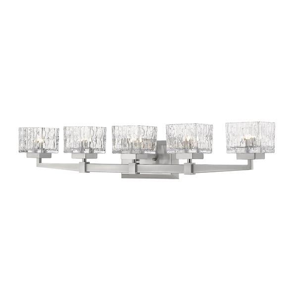 Z Lite Rubicon Bathroom Vanity Light 5 Light Brushed Nickel 1927 5v Bn Rona