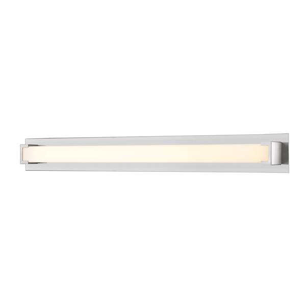 Z-lite Z-Lite Elara Bathroom LED Vanity Light - 1-Light - Brushed Nickel 1926-47V-BN-LED Z-lite Z-Lite Elara Bathroom LED Vanity Light - 1-Light - Brushed Nickel 1926-47V-BN-LED