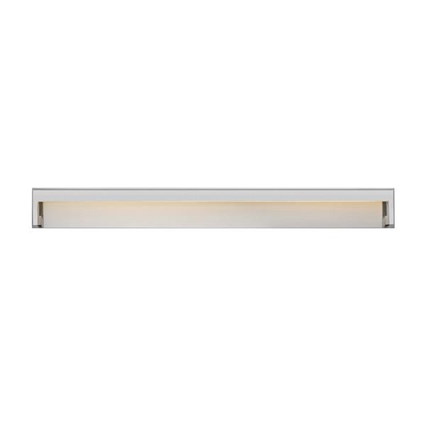 Applique pour salle de bain Linc, 1 lumière, nickel brossé