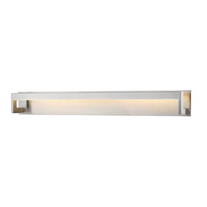 Applique pour salle de bain Linc, 1 lumière, nickel brossé