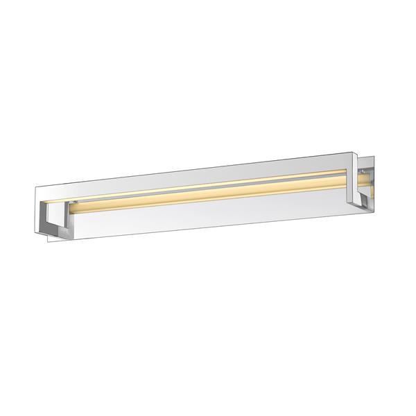 Z-Lite Linc Bathroom LED Vanity Light - 1-Light - Chrome