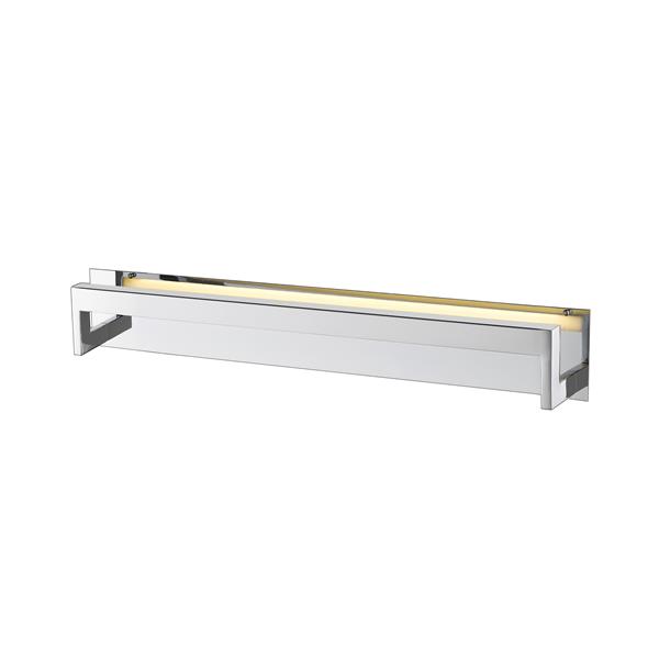 Z-Lite Linc Bathroom LED Vanity Light - 1-Light - Chrome