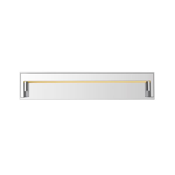 Z-Lite Linc Bathroom LED Vanity Light - 1-Light - Chrome