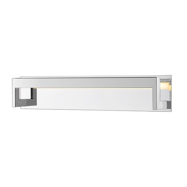 Z-Lite Linc Bathroom LED Vanity Light - 1-Light - Chrome