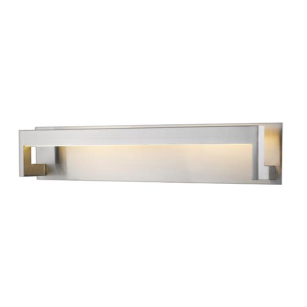 Z-lite Z-Lite Linc Bathroom LED Vanity Light - 1-Light - Brushed Nickel 1925-26V-BN-LED Z-lite Z-Lite Linc Bathroom LED Vanity Light - 1-Light - Brushed Nickel 1925-26V-BN-LED