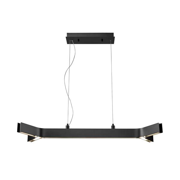 Z-Lite Arcano 5-Light Pendant - 17.75-in  - Matte Black
