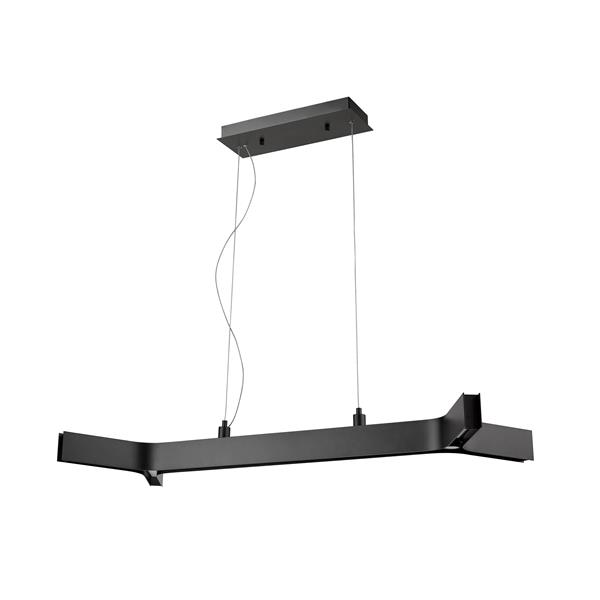 Z-Lite Arcano 5-Light Pendant - 17.75-in  - Matte Black