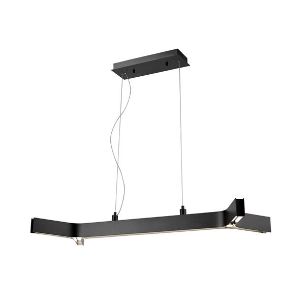 Z-Lite Arcano 5-Light Pendant - 17.75-in  - Matte Black