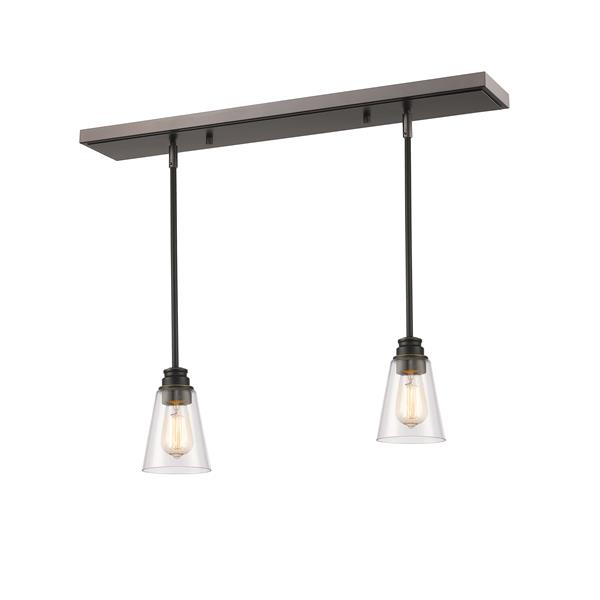 Z-Lite Annora 2-light Kitchen Island Light - Bronze