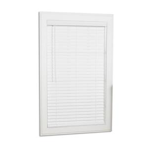 allen + roth Cordless Horizontal Blind - 2" x 54.5" x 72" - White