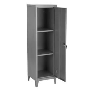 Casier/cabinet en métal Councilbluffs, gris foncé, 54.1 po