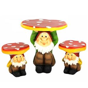 Northlight Jolly Gnome Table/Chair Children's Furniture Set - 3-Piece