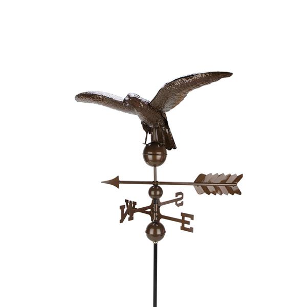 Northlight Eagle Decor Outdoor Weathervane - Chocolate Brown - 3-ft
