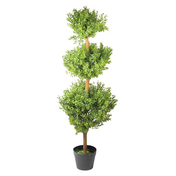 Northlight Potted Two-Tone Murraya Artificial Topiary - 46.5-in ...