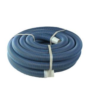 Northlight Blue Spiral Wound Vacuum Swimming Pool Hose 35' x 1.5"