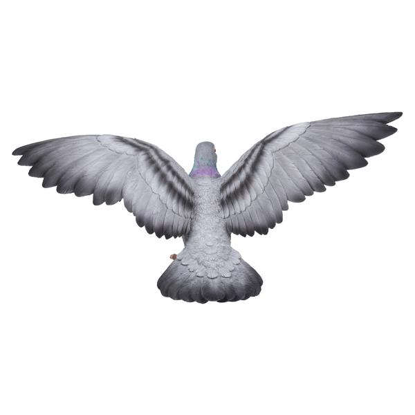 Statue de jardin, pigeon gris, 9,25 po