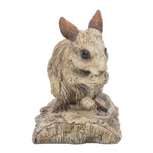 Statue de jardin, mouse similis bois flottant, 3,58"