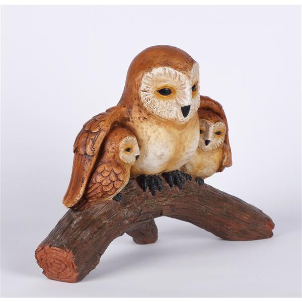 Hi-Line Gift Ltd. Decorative Garden Statue - Owl Family - 11.5-in