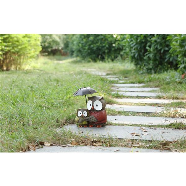 Hi-Line Gift Ltd. Decorative Garden Statue - Owl Family - 10-in