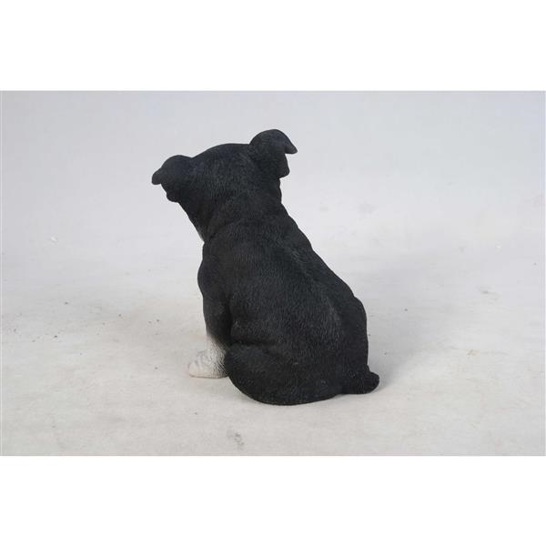 Hi-Line Gift Ltd. Decorative Garden Statue - Boston Terrier Puppy - 6.5-in