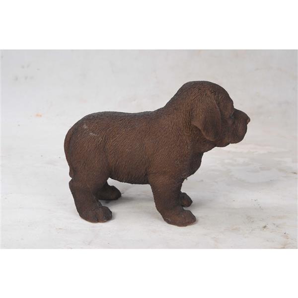 Hi-Line Gift Ltd. Decorative Garden Statue - Labrador Puppy - Brown - 6-in