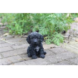 Hi-Line Gift Decorative Garden Statue - Cockapoo Puppy - 5.75"