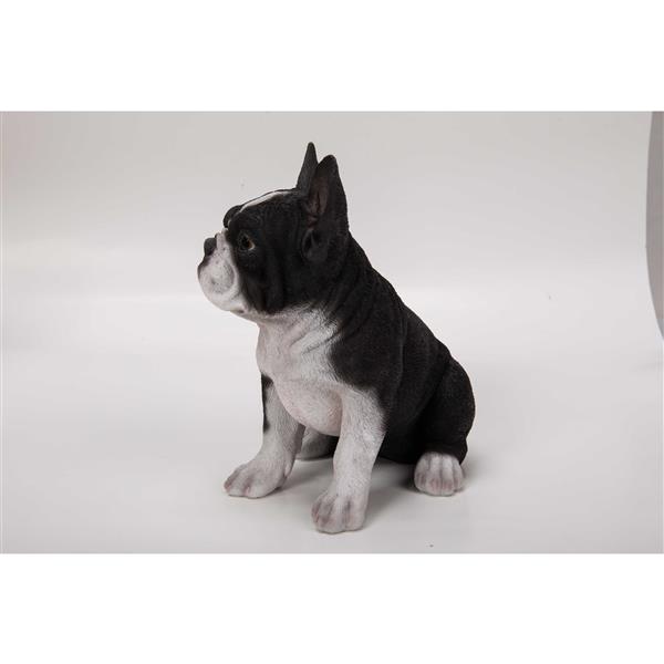 Hi-Line Gift Ltd. Decorative Garden Statue - French Bulldog Puppy - 7"