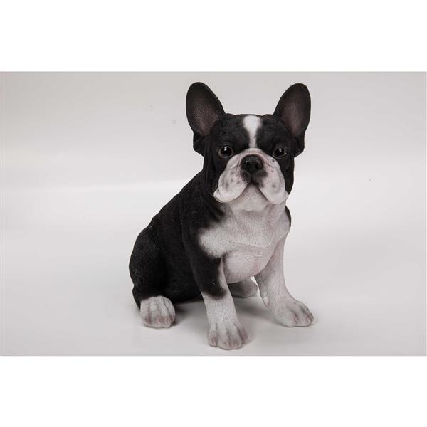 Hi-Line Gift Ltd. Decorative Garden Statue - French Bulldog Puppy - 7"