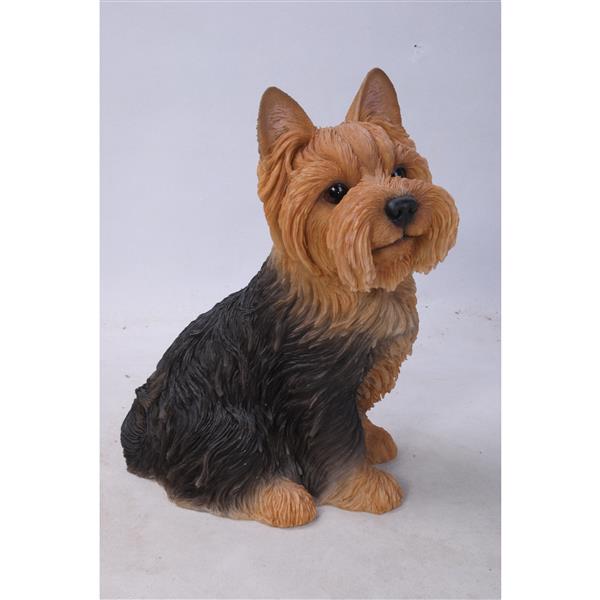 Hi-Line Gift Ltd. Decorative Garden Statue - Yorkshire Terrier - 9.25-in