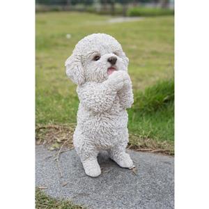 Hi-Line Gift Decorative Garden Statue - Poodle Puppy - 8.5"