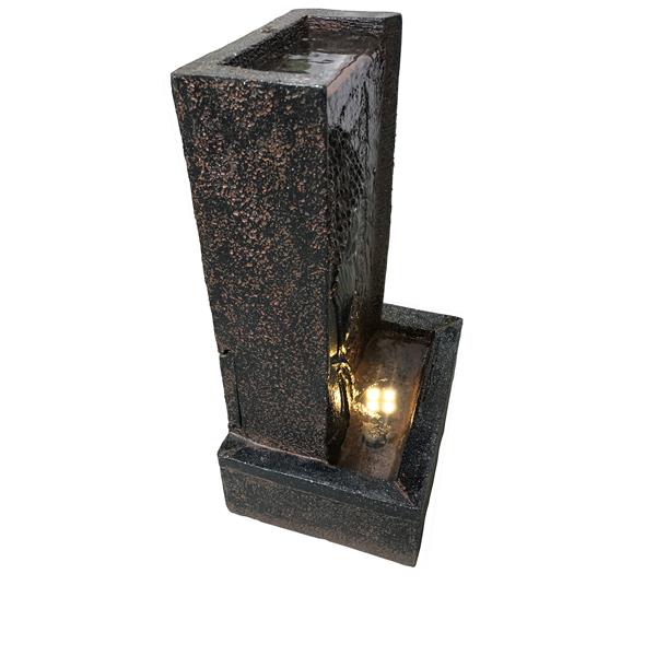 Hi-Line Gift Ltd. Buddha Wall Fountain - LED Light