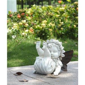 Hi-Line Gift Ltd. Decorative Garden Statue - Baby Fairy - 7.25-in